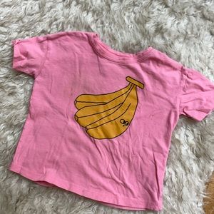 Girls banana tee